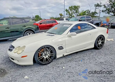 2006 Mercedes-Benz Sl 600 from USA, damaged, VIN WDBSK76F66F113267